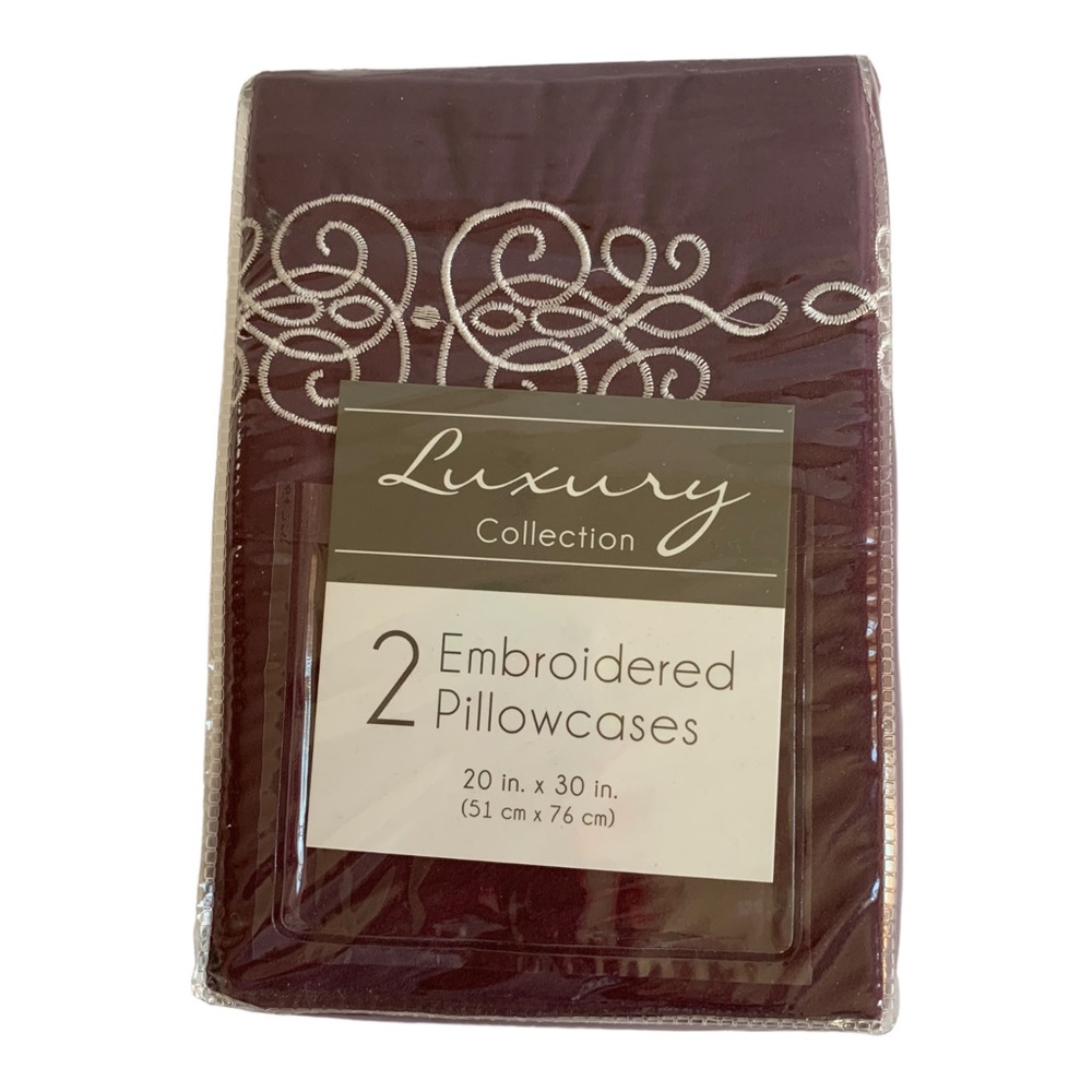 Luxury Collection Embroidered Pillow Cases